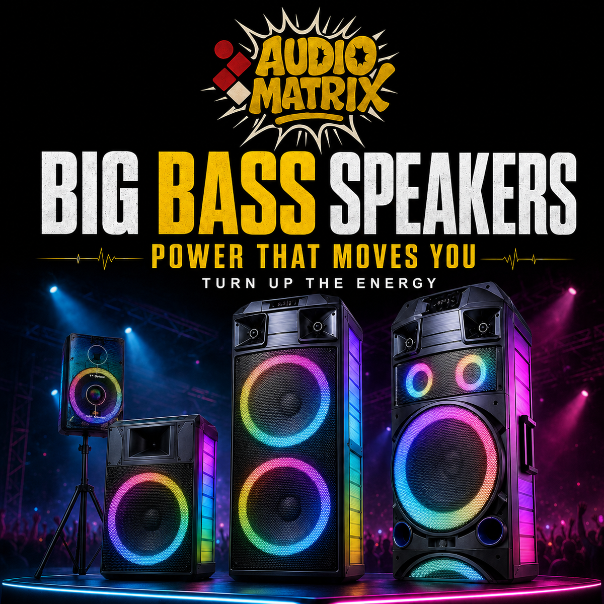Big Bass Speakers