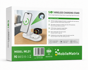 MobileMatrix 5 in 1 Wireless Charging Stand