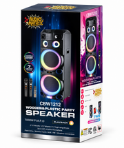 AudioMatrix™ CBW1212 — Signature Dual 12-Inch Wireless Sound System