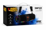AudioMatrix 60W BoomBox Speaker Bluetooth