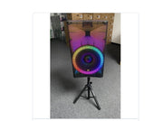 15 Inch Premium Two-Way Party Speaker with Stand and UHF Microphone