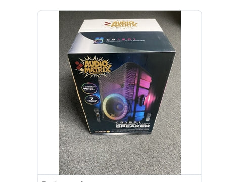 15 Inch Premium Two-Way Party Speaker with Stand and UHF Microphone