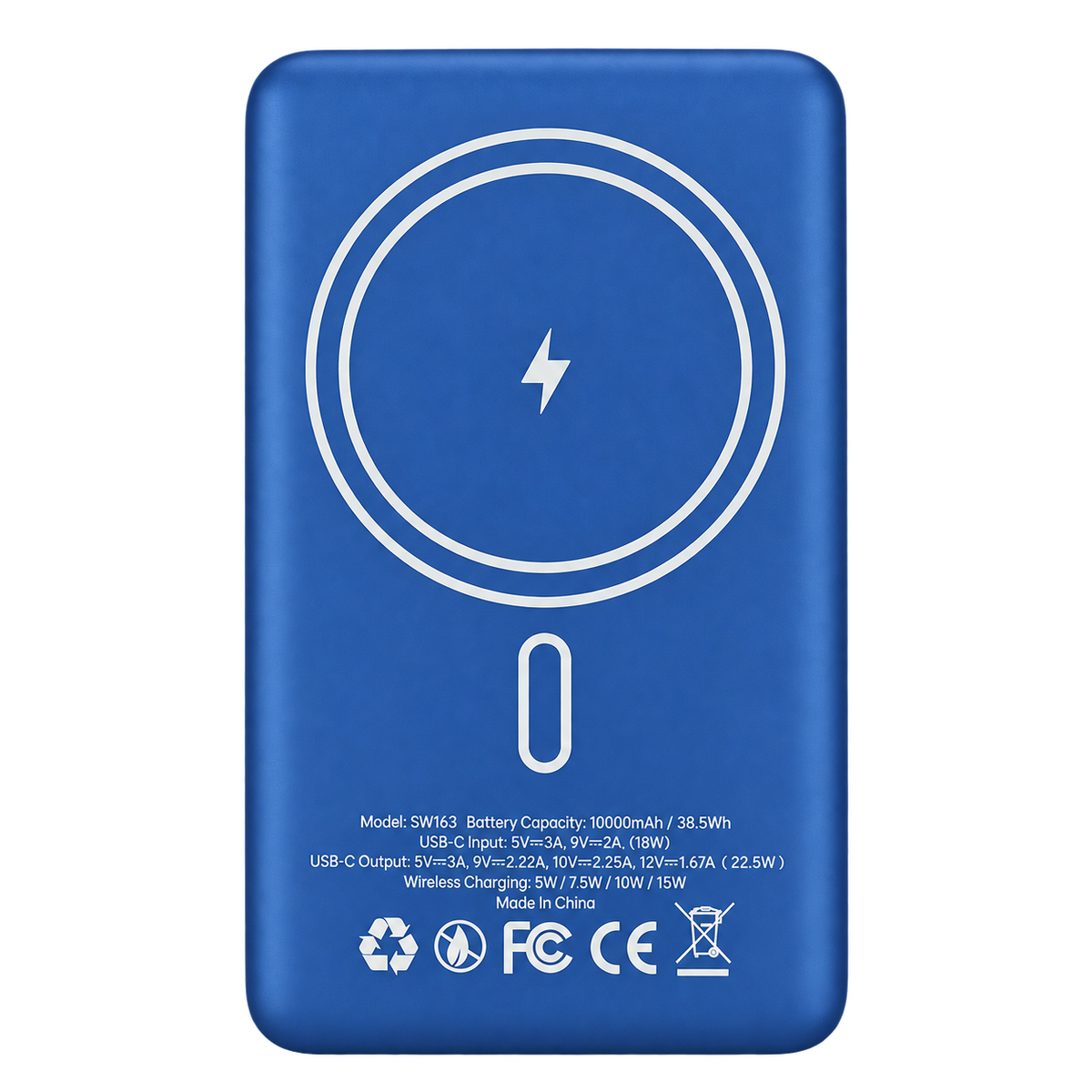 PowerMatrix™ 10,000mAh Magnetic Wireless Power Bank — 22.5W USB-C Fast Charging & 15W Wireless Charging