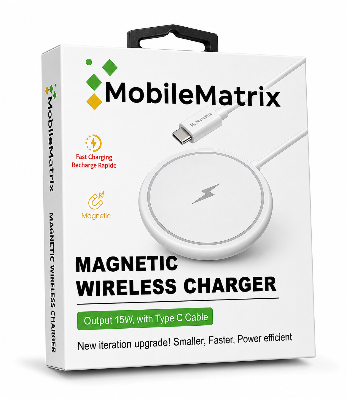 Magnetic Wireless Charger 15W White