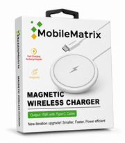 Magnetic Wireless Charger 15W White