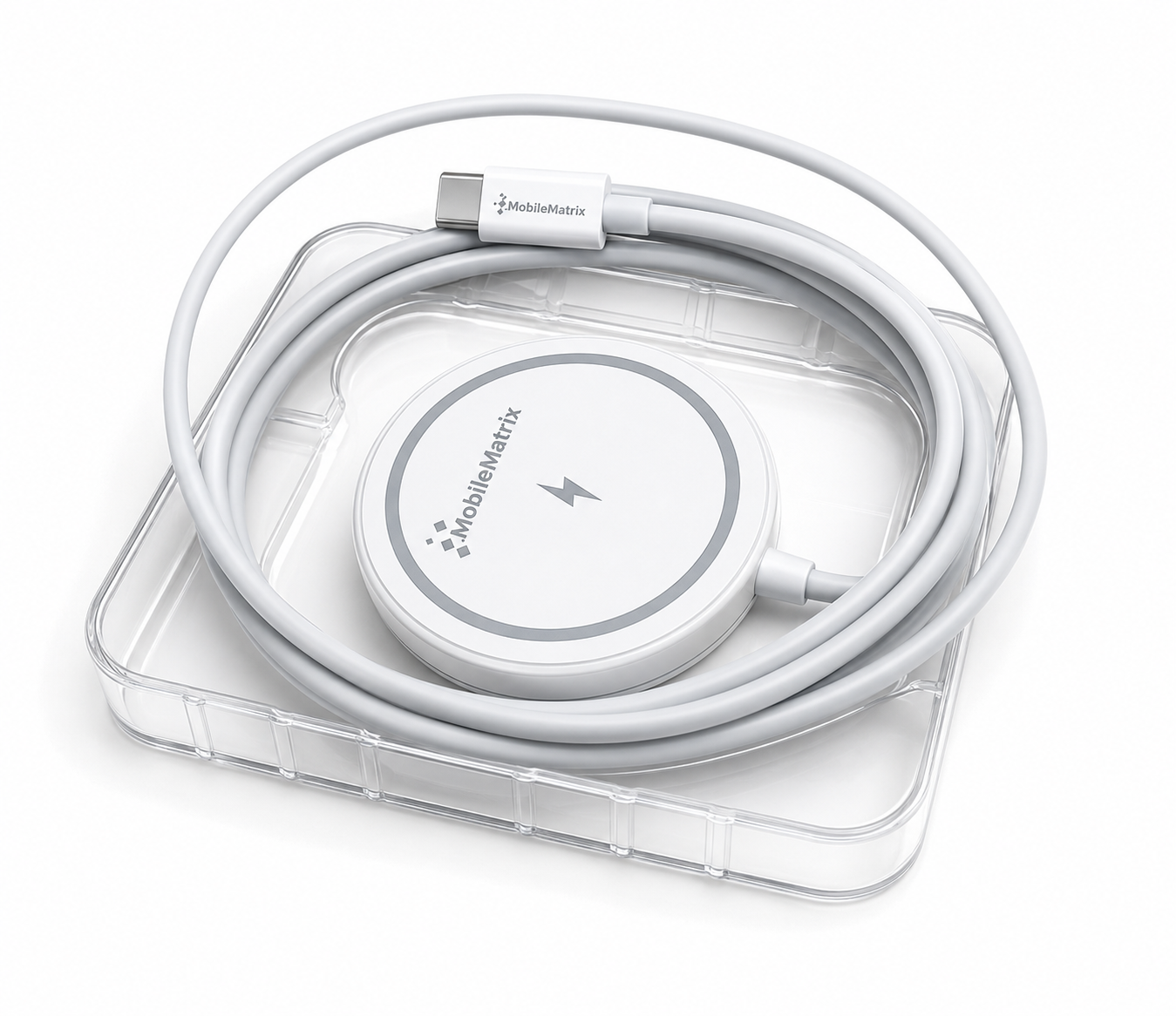 Magnetic Wireless Charger 15W White