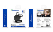 MobileMatrix™ OWS790 Open-Ear Wireless Earbuds with 16.2mm Drivers, ENC and 1000mAh Charging Case
