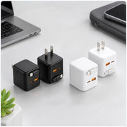 MobileMatrix SW142 65W Multi-Port Wall Charger With Built-In USB-C  Cable