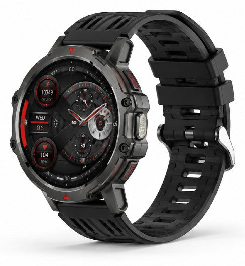 MobileMatrix GPS Bluetooth Calling Smart Watch - Black