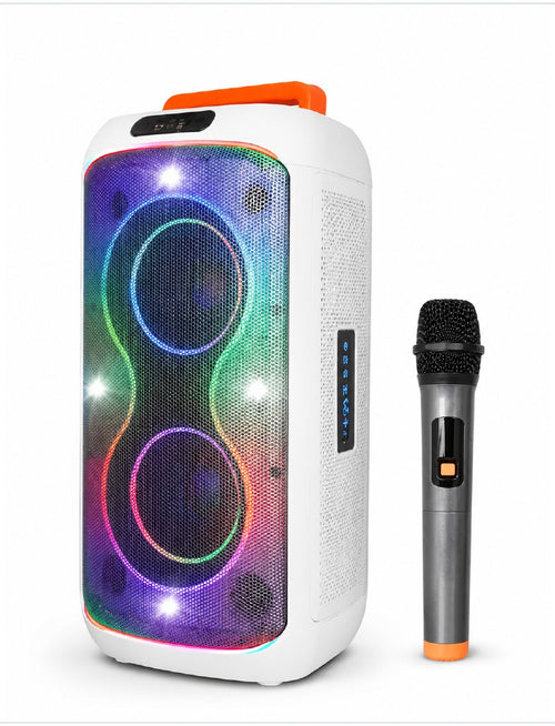 AudioMatrix™ 80W Dual 6" Portable Party Speaker SW160
