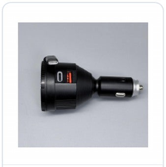 30W Type-C + 18W USB-A Retractable Car Charger