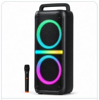 8 Inch RGB Light Portable Party Speaker