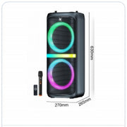 8 Inch RGB Light Portable Party Speaker