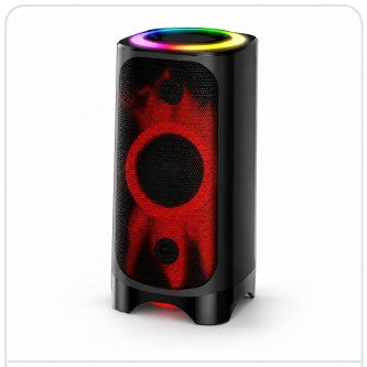 6.5 Inch Fire Flame Light Portable Party Speaker