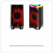 6.5 Inch Fire Flame Light Portable Party Speaker