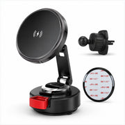 MobileMatrix SW182 Magnetic Wireless Charging 2-in-1 Car Phone Mount