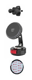 MobileMatrix SW182 Magnetic Wireless Charging 2-in-1 Car Phone Mount