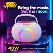 Audio Matrix™ SW169 BoomBox Bluetooth Speaker