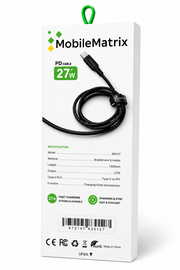 MobileMatrix Cable C to Iphone 1.5 Meters