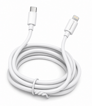 Type C-Lightning cable 6FT Charging + Data White