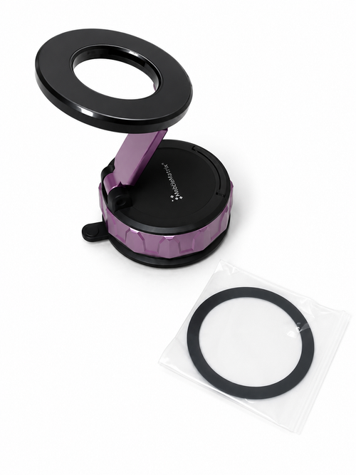 MobileMatrix Fold Magsafe Magnetic Cell Phone Holder - Purple
