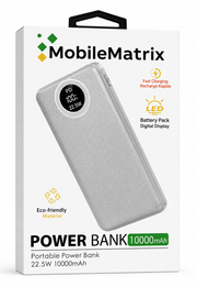 Power Bank 10000 mAH White