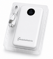 Power Bank 10000 mAH White